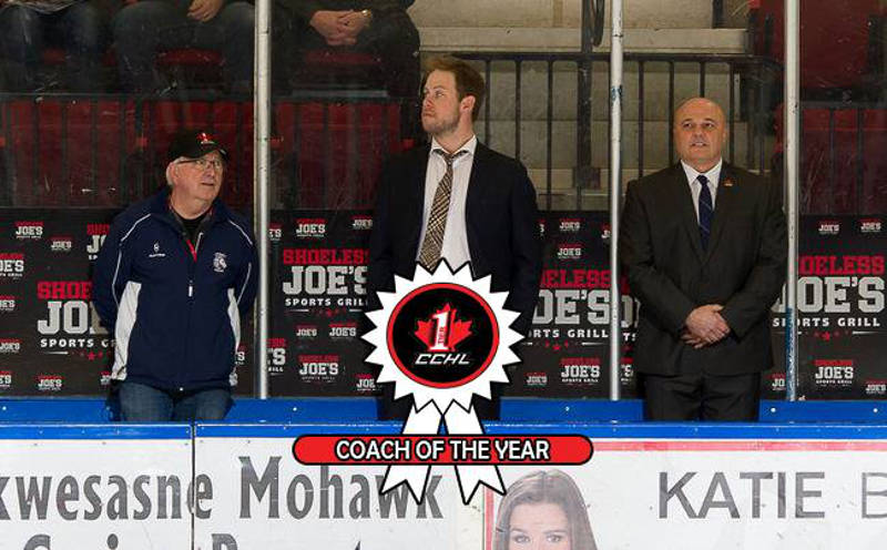 Jesse Winchester CCHL Coach of the Year  bit.ly/2tghsbv @jwinch18 #Brockville #CornwallON https://t.co/XFxEiea21K