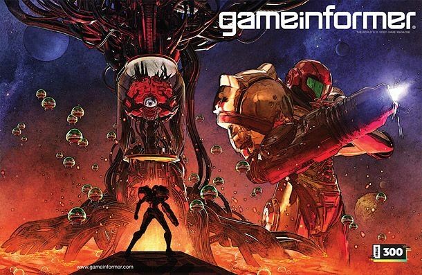 gameoverdigital's tweet photo. Portada de la edición número 300 de Game Informer. #Metroid #SamusAran https://t.co/48I4xIDpej