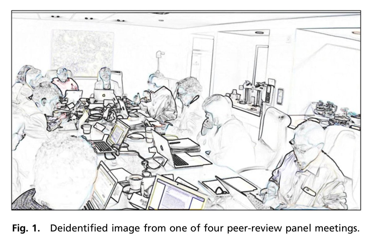 Very sobering paper on <a href="/NIH/">NIH</a> peer review: study section replication shows no agreement between reviewers <a href="/PNASNews/">PNASNews</a> pnas.org/content/early/…