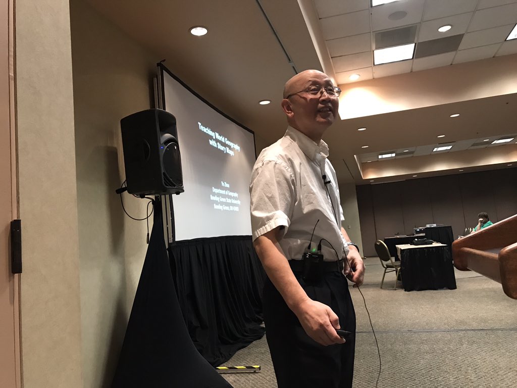 Professor Yu Zhou at Lightning Talks