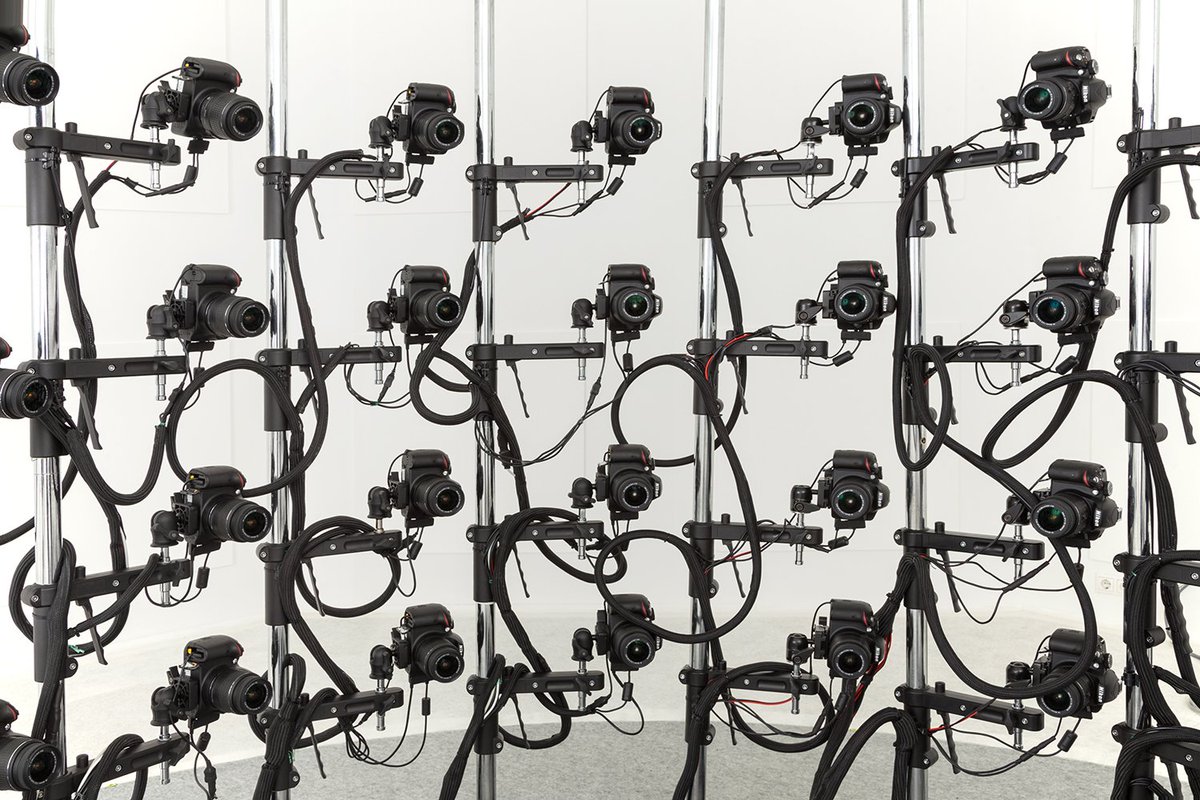 Digic_Pictures's tweet photo. The watching eyes of our photoscan room. We create plenty of visuals in here - you could already see some of them here on our page. Would you try and stand in the middle? ;)
#LifeatDIGIC https://t.co/urT0g6H1fH