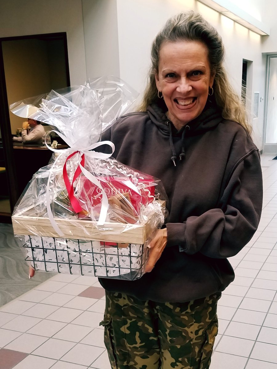 ByronBankIL's tweet photo. Congratulations to Paula--the winner of our Friends and Family Sweethearts Basket! The giveways continue this month so stop by any of our locations and check back on our Facebook and Twitter pages to enter to win! March's prize? A $100 Visa® giftcard! #communitybankforyou https://t.co/ZGUSE33KQi