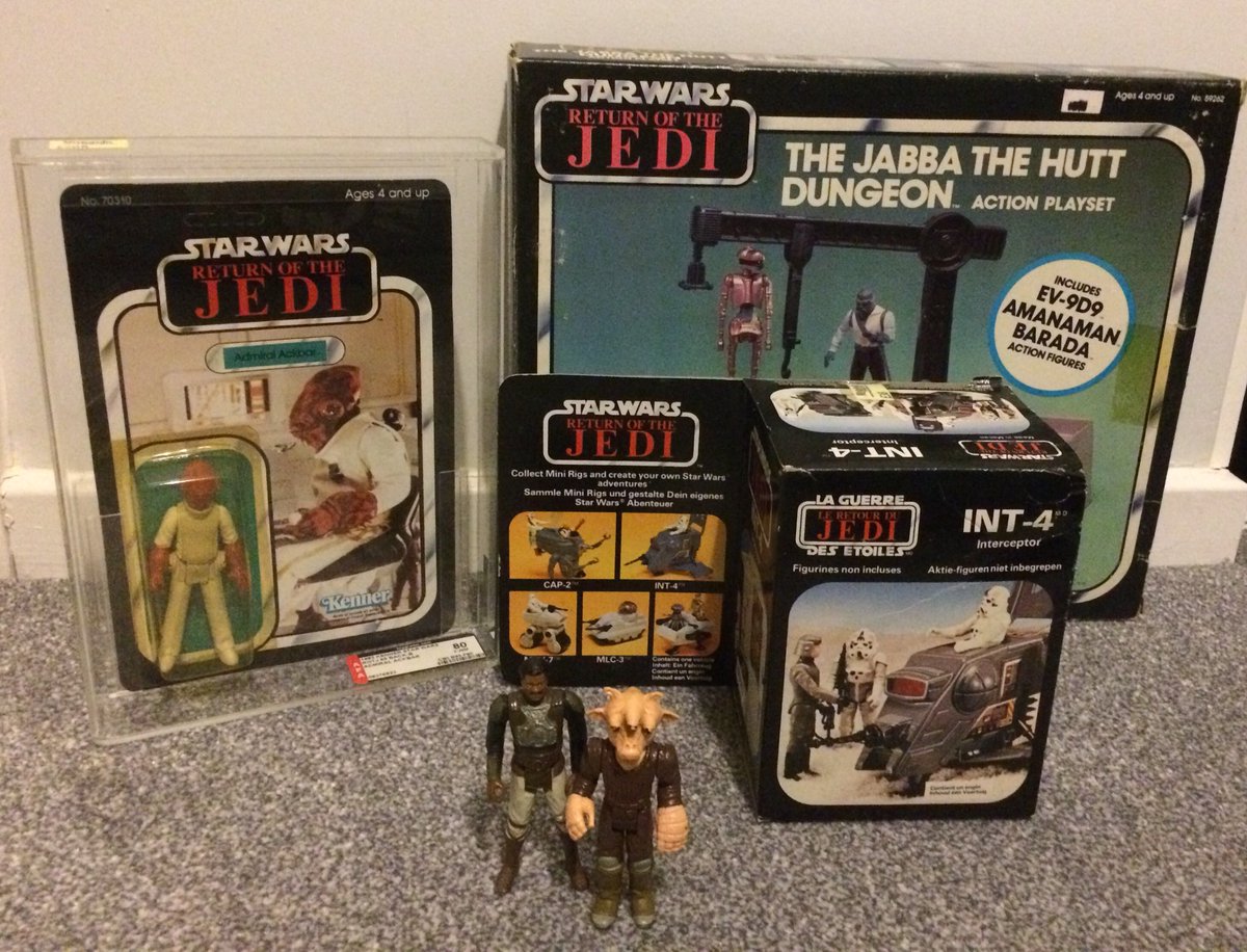 StarWarsSucker's tweet photo. My #VintageStarWars haul from 2 weeks ago! #kenner #starwars #cashflowissues https://t.co/xab8z7Jvhc