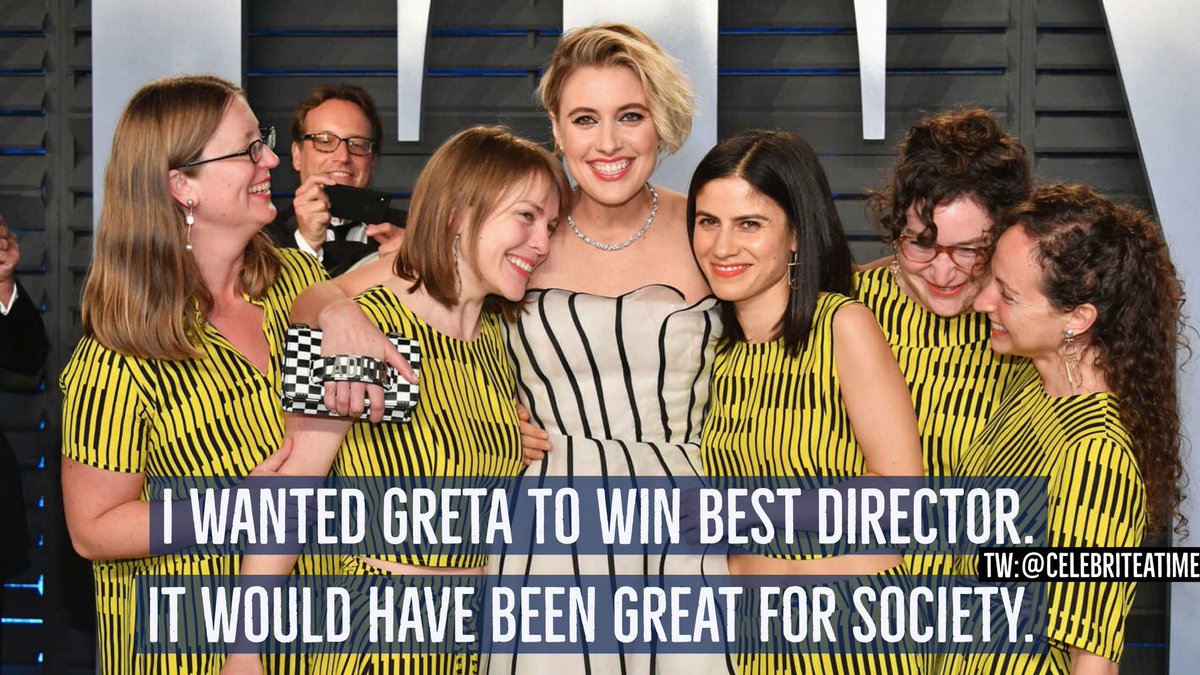 CelebriTeaTime's tweet photo. #GretaGerwig #LadyBird #Oscars #Oscars90 #Oscars2018 #TimesUp #metoo https://t.co/IQL0Vc8mDw