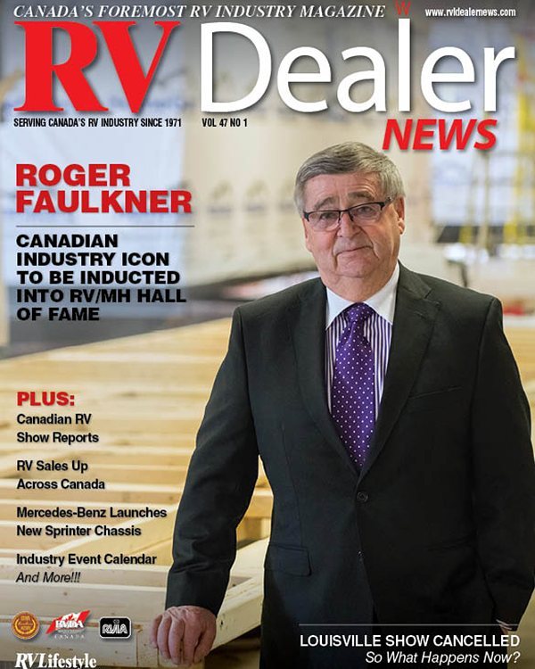 ExeterBIA's tweet photo. CONGRATULATIONS! 
Canadian industry icon Roger Faulkner from General Coach in Hensall is being introduced into RV/MH Hall of Fame!
https://t.co/SmirVwA2Un https://t.co/ShoWW0rsFM