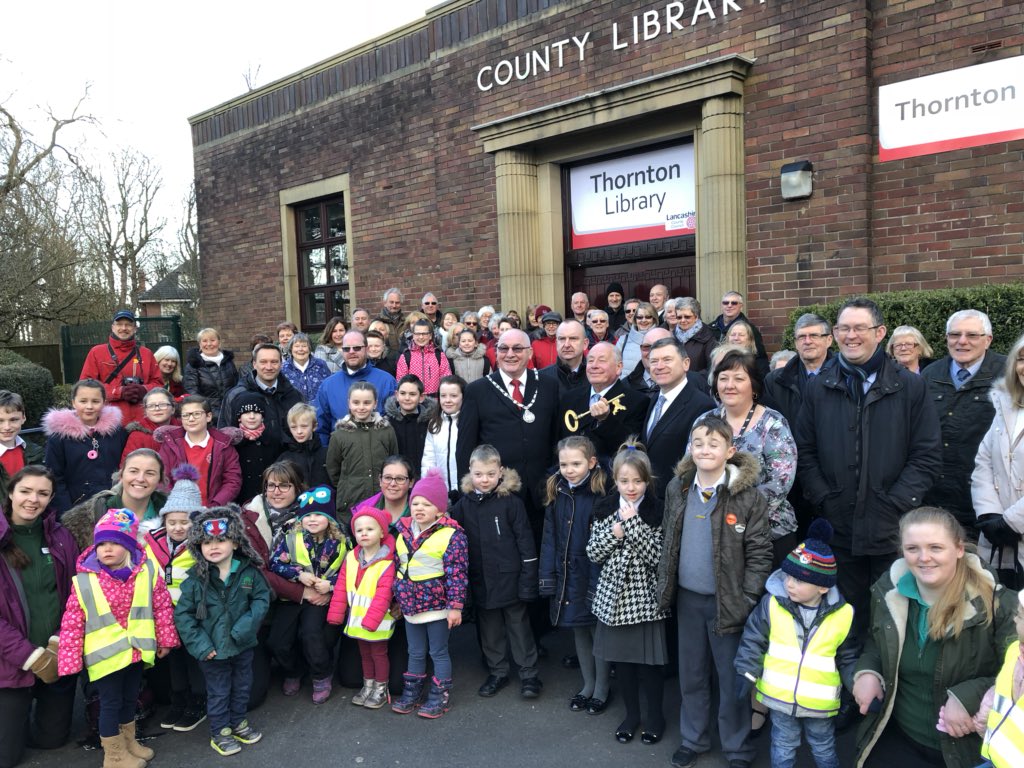 bpncca's tweet image. And what wonderful people! 

Ignored by Labour - their library reopened when Conservatives took the council. 

Local elections matter!

#ThorntonLibrary 
#Thornton