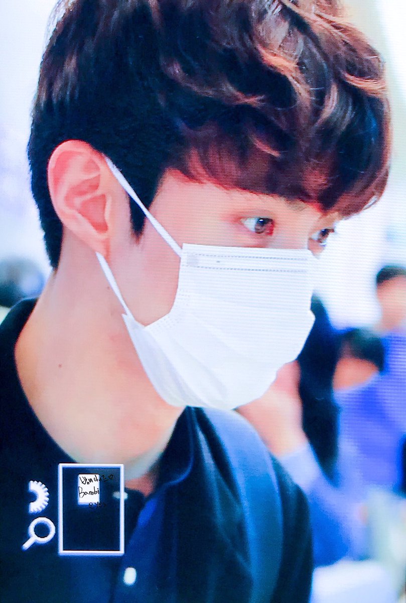 Yeoonebrasil's tweet photo. [PRÉVIA] 050318 Yeo One no aeroporto de Incheon | cr.: BambiEyes0327

#여원 #펜타곤 #PENTAGON https://t.co/d6FNVSw1Fs