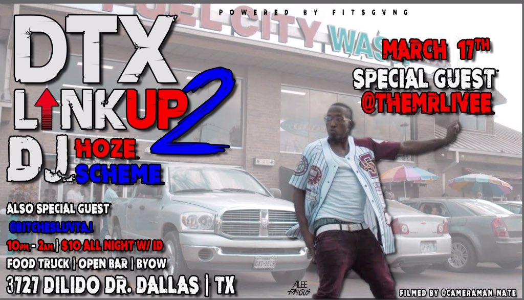 The ultimate Link up is #DTXLinkUp2 Saturday march 17th