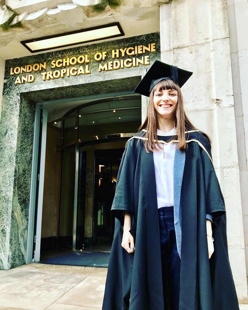 AdrienneACox's tweet image. What a glorious day to become a graduate of LSHTM🎓 #LSHTM #graduation #MSc #WomenInSTEM #Microbiology