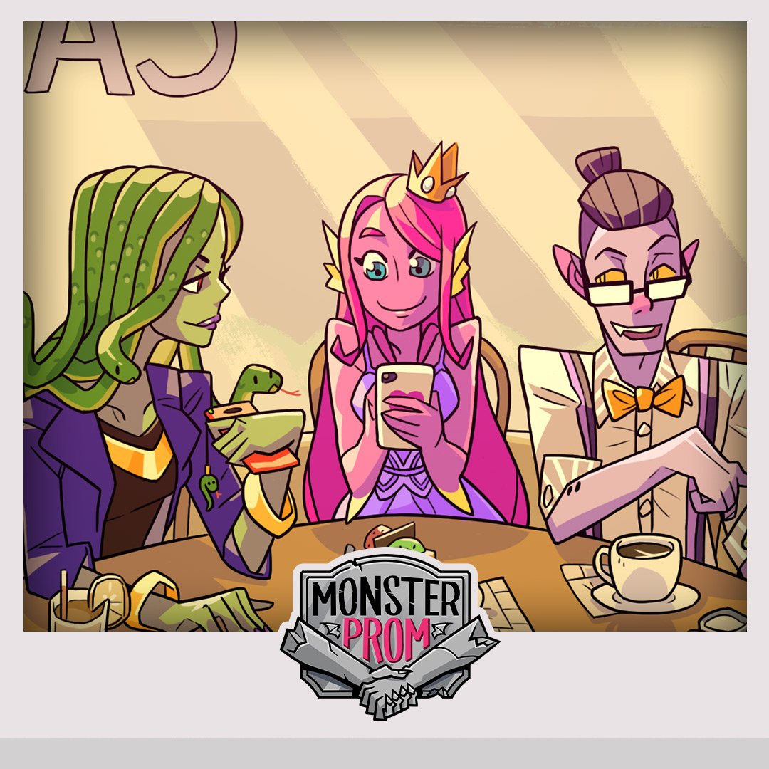 monsterprom's tweet photo. You know how a hipster vampire stays fit? He avoids the main stream! π¦ #VampirePuns https://t.co/NcH6RKzHMQ https://t.co/SX1znYhcRR