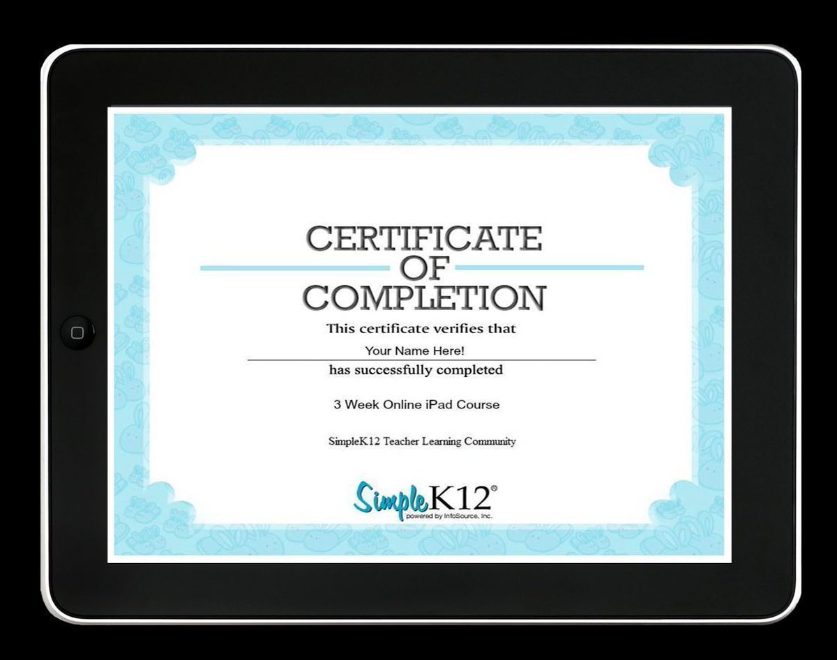 SimpleCEO's tweet image. 3.5 CEUS... FREE iPad training for teachers.  Just teachers, please.  buff.ly/2E0hHsh