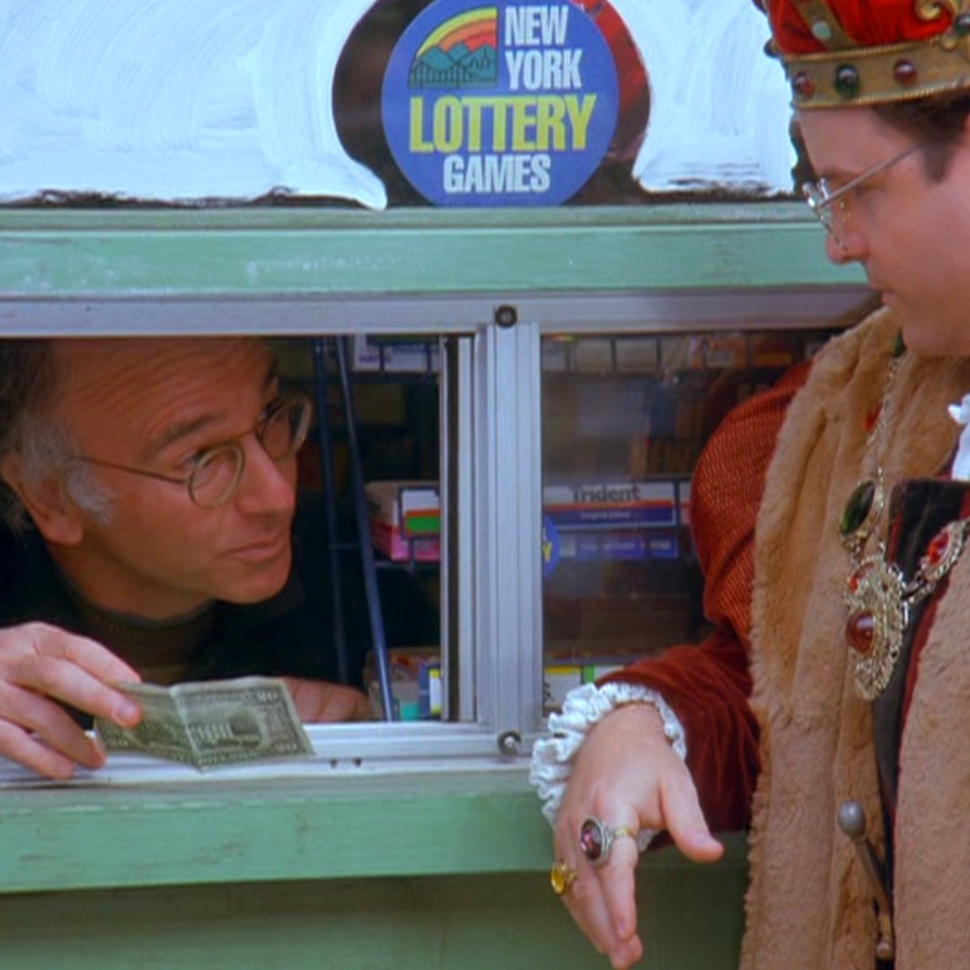 "I beg your pardon, your majesty, but we don't accept bills with lipstick on the president." #TheGum #Seinfeld https://t.co/451MUkORbT
