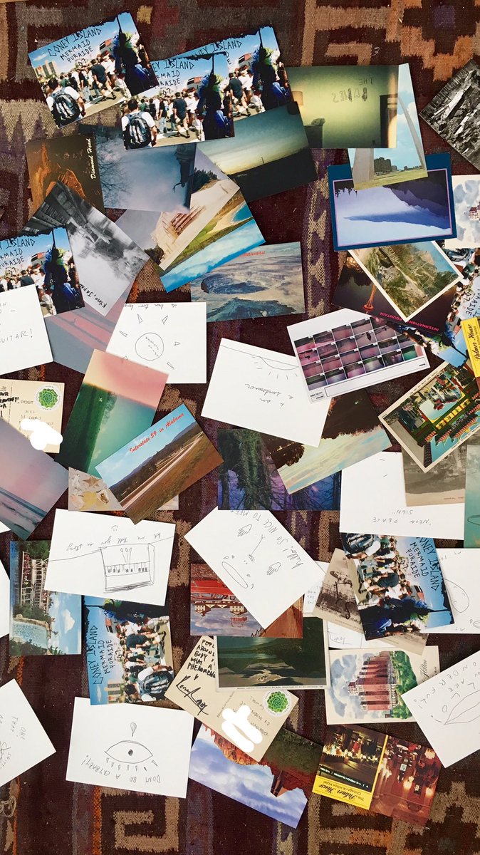 kevinmorby's tweet photo. Just sent out first batch of Post Cards / Wanna send me one? / Do it ! / PO Box 4452, Overland Park Kansas 66204 https://t.co/g1e9GvZz30