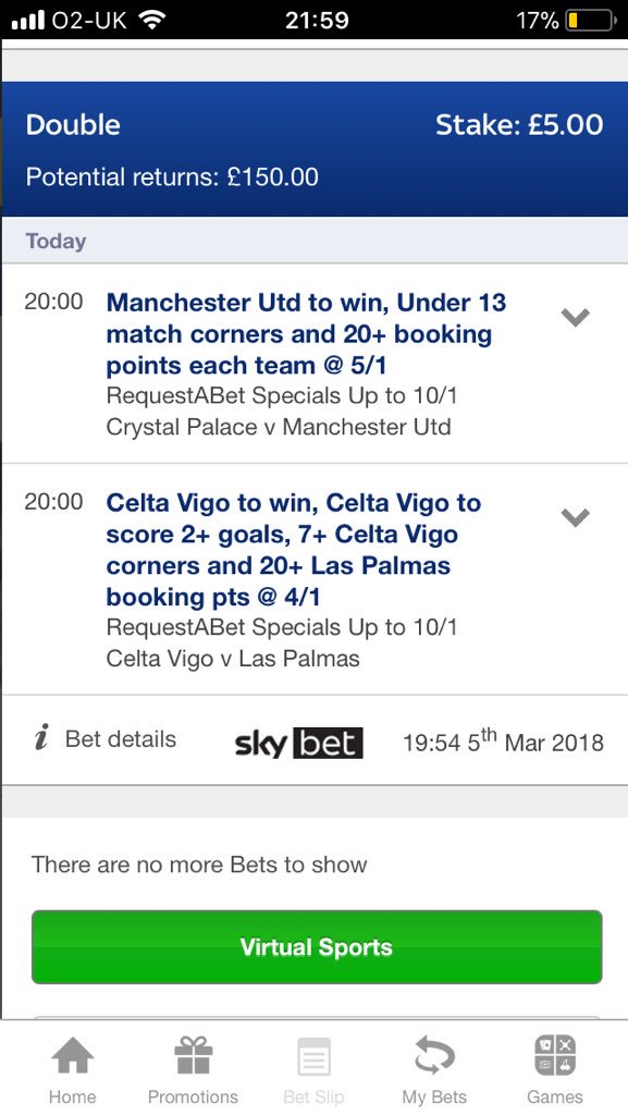 brian8987's tweet photo. @FootyAccums Just a palace booking away 😡😒 https://t.co/cHk3COrErG