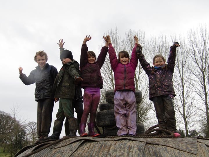 Ilsington's tweet photo. Brilliant whole school trip to @trail_bear today!!! Lots of mud,  water, teamwork and smiles! #muddy #friends #risetothechallenge #definitelyneededachangeofclothes https://t.co/NB62M950On