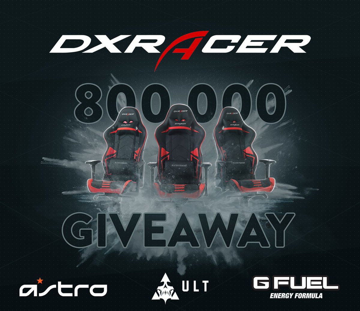 What? Our 800,000 follower giveaway is evolving! Now featuring prizing by <a href="/GFuelEnergy/">G FUEL®</a>, <a href="/ASTROGaming/">ASTRO Gaming</a>, and @UltLosAngeles! To enter...

1) RT, Follow, and Like
2) Respond with your favorite GIF
3) Enter at DXR.US/GIVEAWAY