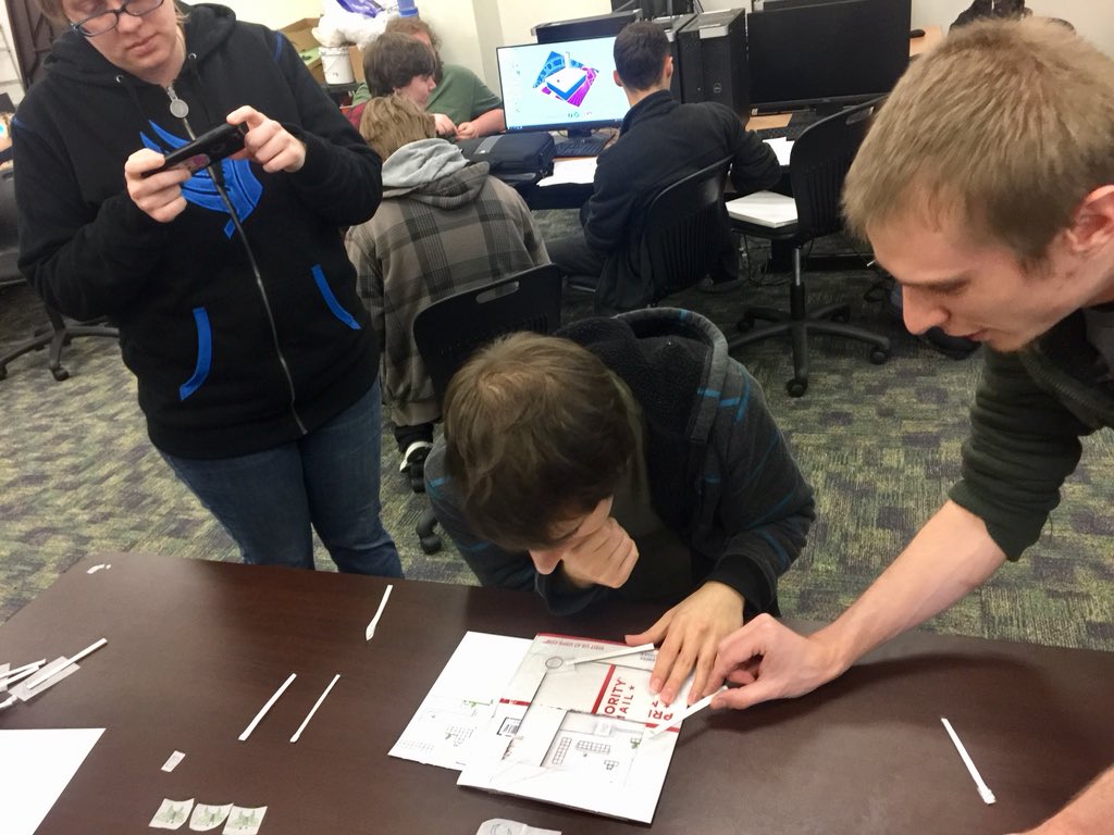 mcgamedesign's tweet image. @ButterfluxGames #paperprototyping #ProjectShift.