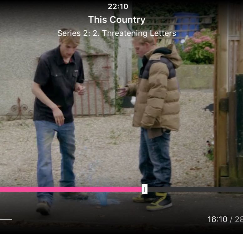 AmyDior's tweet photo. Actually crying at curtain here 😂😂 best episode yet @charliecooper11 @ThisCountry1Fan @bbcthree https://t.co/5PmSRpxPM1