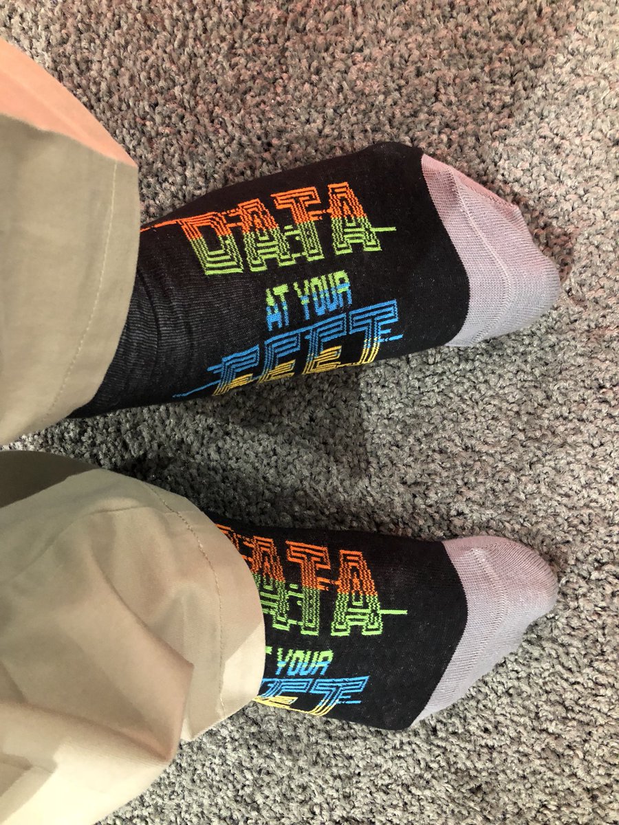 GuyInACube's tweet photo. #DataAtYourFeet #DataSocks #PowerBI #GartnerDA https://t.co/IbDXwpDTTA