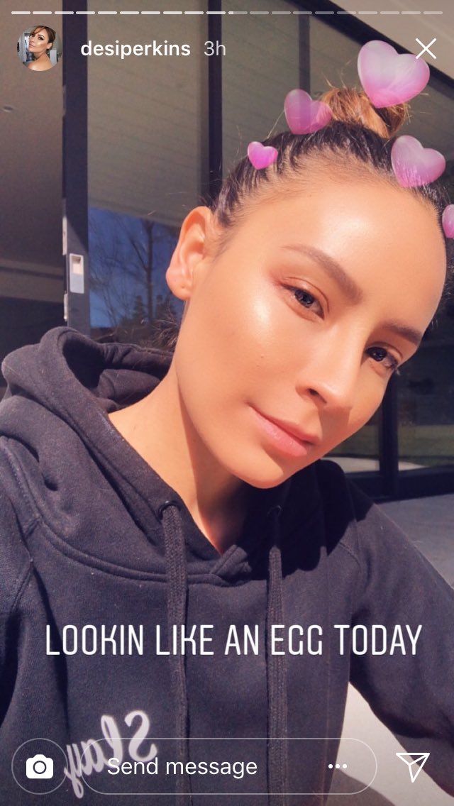 mai_tep's tweet photo. Omggggggggggggg!!!! I can’t believe @DesiPerkins is wearing the hoodie I custom-made for her!!!! I’m CRYING!!! 😭😭😭😭😭😭😭😭😭😭😭😭😭 https://t.co/n8fI7oBrJu