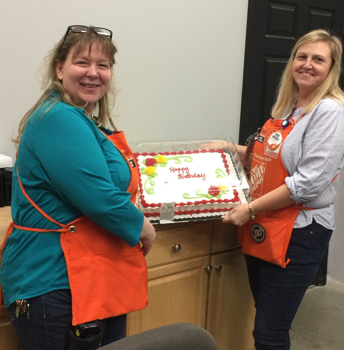 3863 celebrating Paula and Tammy's  birthdays. 🎉