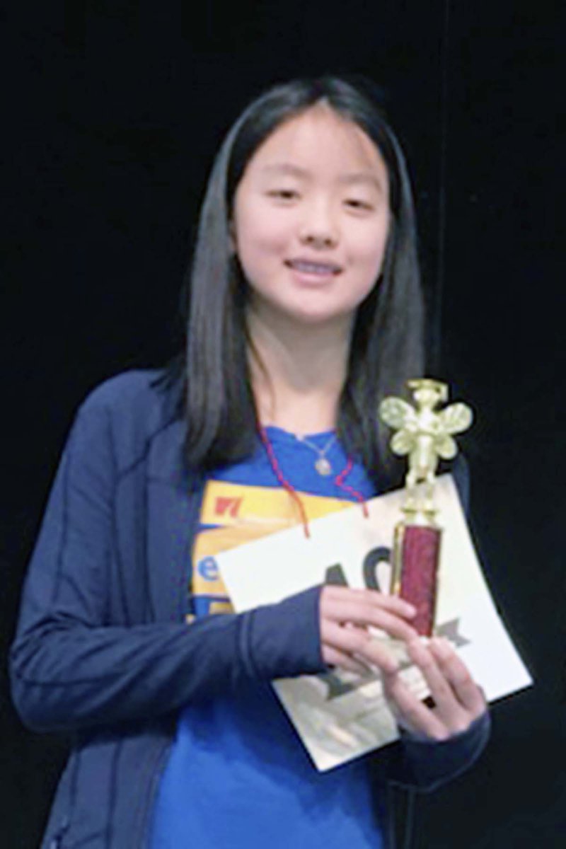 CSISD's tweet photo. CSISD spellers recently earned nine of the top 15 places at the 2018 Zone IX Regional Spelling Bee. @AMCMSCatPRIDE Claire Wang won the bee championship by successfully spelling the word “sucrose” in 38th round. #SuccessCSISD More: https://t.co/m2BaImLb7I https://t.co/8wMLlIjOV1