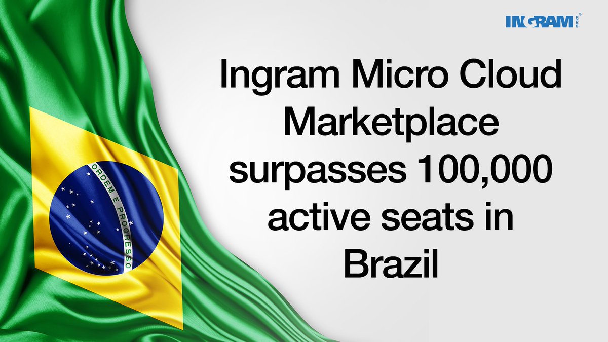 IngramMicroInc's tweet image. We are excited to report that in just 16 months, our Cloud Marketplace in #Brazil has reached 100,000 active seats! via @docmanagement bit.ly/2oNKfiX #CloudComputing #PlatformTechnology