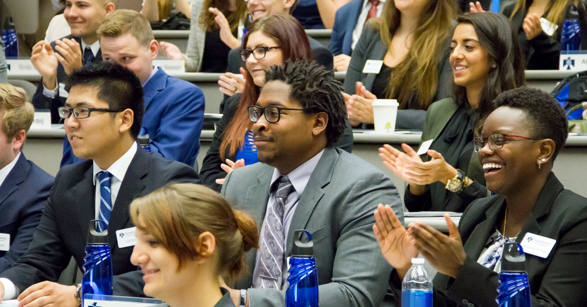 Thunderbird's tweet photo. #Tbird alums - Help us discover the next generation of global leaders. Tell your #TbirdNetwork about Thunderbird Preview Day April 7. Free to attend. Sessions with faculty, students and alums. Plus a signature Regional Night! https://t.co/RV5mLJeFZ3 https://t.co/HM7uwCy9xM