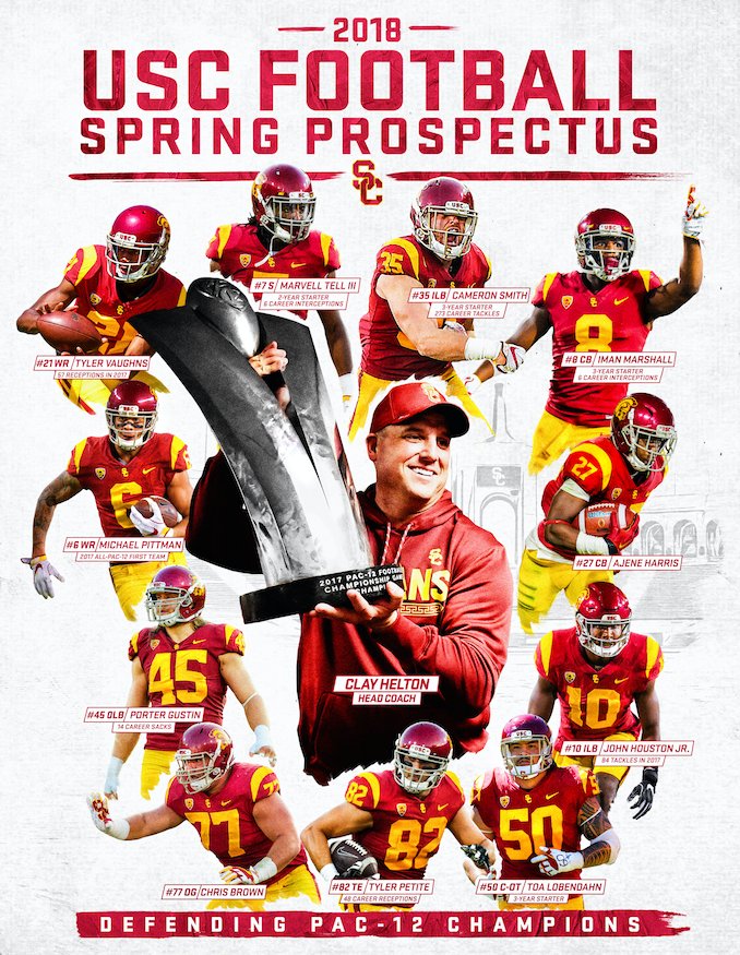 Usc Football Depth Chart 2018