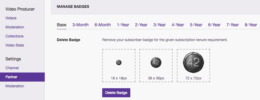 Twitch Sub Badge Sizes Logo Design Ideas