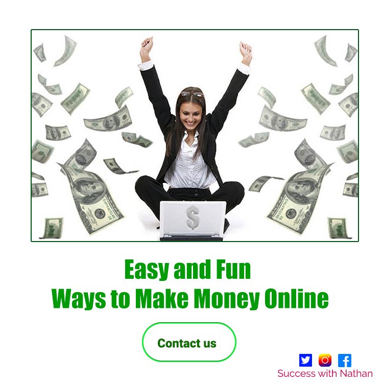 succeednathan's tweet photo. Earn Money Online From Home Free? Money Talks So Learn To Make It Scream! https://t.co/eCCH7J2DGC   

#money #earnmoney #makemoneyonline #MLM #marketing #getpaid #online #cash #affiliate https://t.co/p9hAdjnVfS