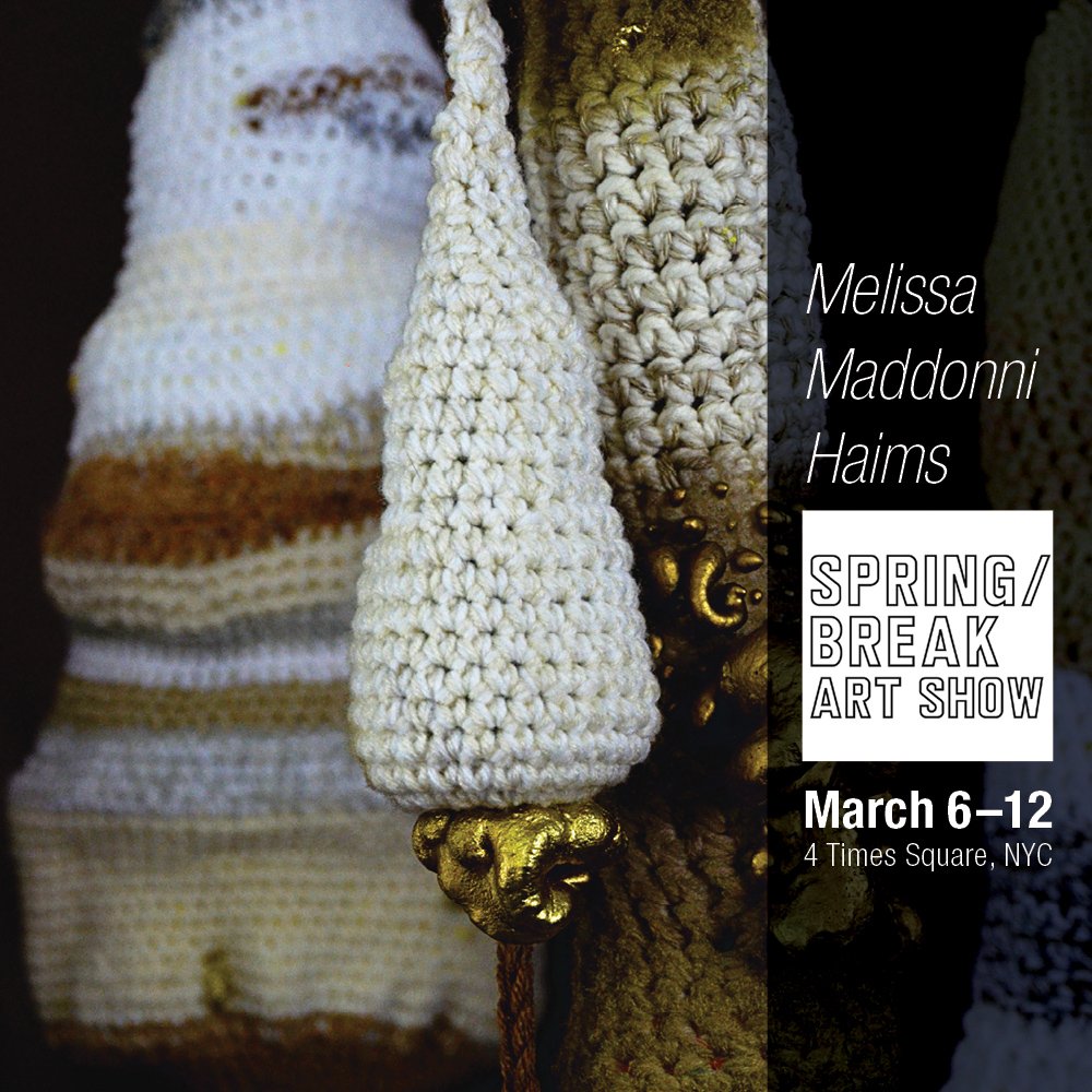inliquidart's tweet photo. Venture out to New York City to check out @maddonnihaims exhibition, on display at @SPRINGBREAKshow! #springbreakartshow #springbreakartshow2018 #strangercomestotown https://t.co/kNy16STkIC https://t.co/XiNjK1cEpr