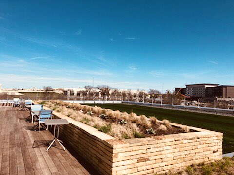 Novalandscape's tweet photo. @graniteprop @tbgpartners @AustinAdvantage beautiful terrace view today #novagreen @Novalandscape https://t.co/giTpzEQIaR