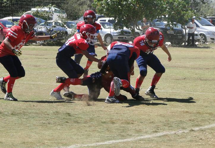 tackleo's tweet photo. Lagartos 'devoran' a los Caballeros en la Bantam de #OFASE
➡️https://t.co/nij4hfsjY6
🏈 #FutbolAmericano 🇲🇽 https://t.co/TOhW4H9HH1