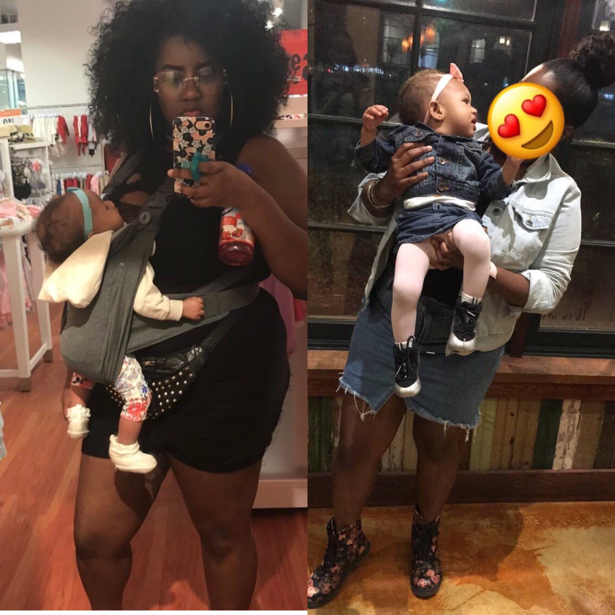 thicktweety's tweet image. I swear her lil yella self my daughter. 😊😍 #DemDem