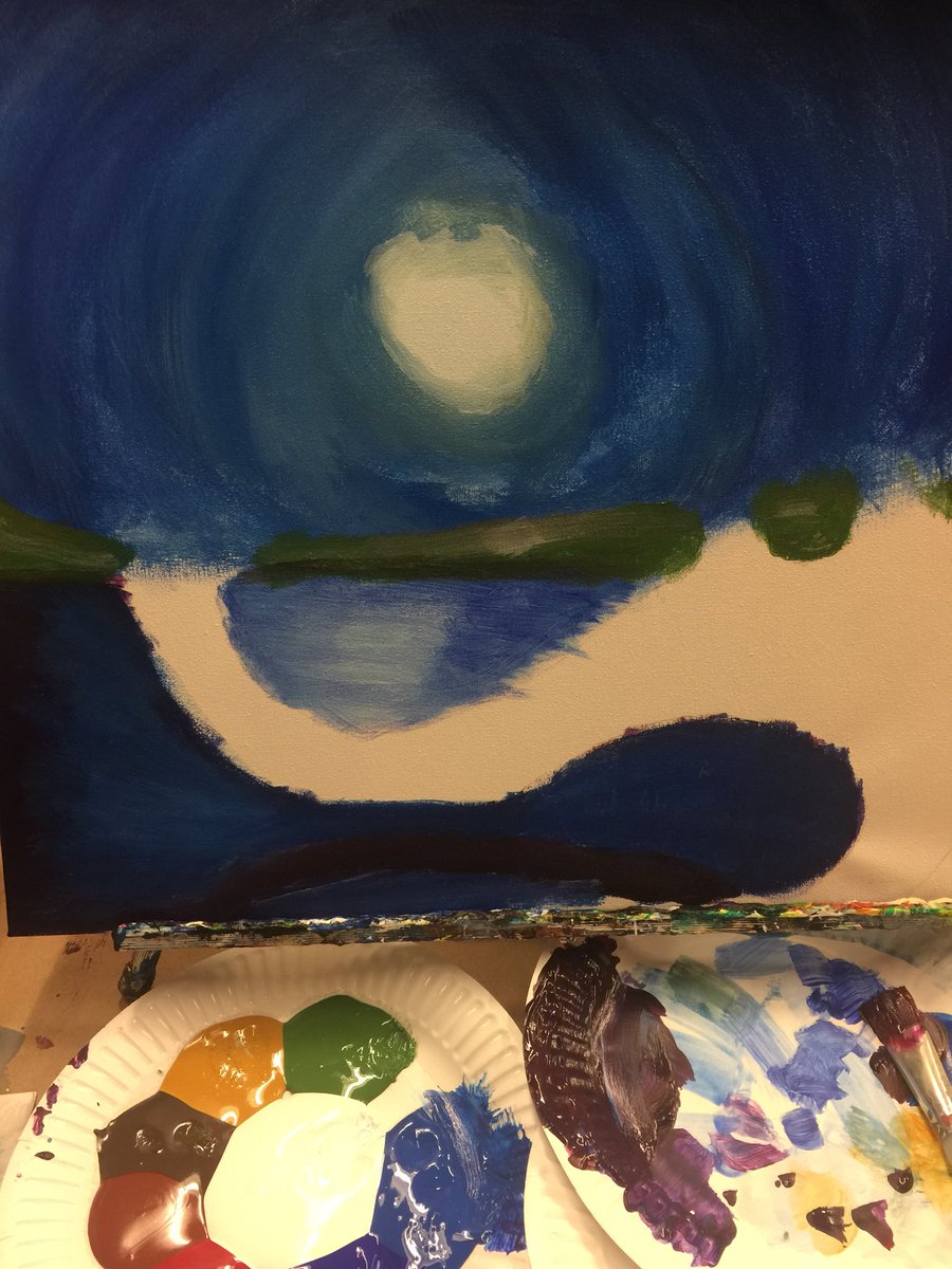 dpmuscle's tweet image. Trying to enhance my painting skills a