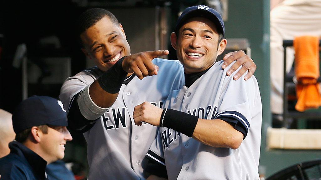 MLB's tweet image. "That way to Seattle."