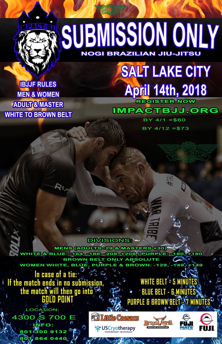 BjjImpact's tweet photo. REGISTRATION OPEN NOW FOR @BjjImpact NOGI SUBMISSION ONLY! @fox13 @UnifiedJiujitsu @masseybjj @HatashitaSports @Elevate_JJ_MAG https://t.co/OlL3Y0jizY