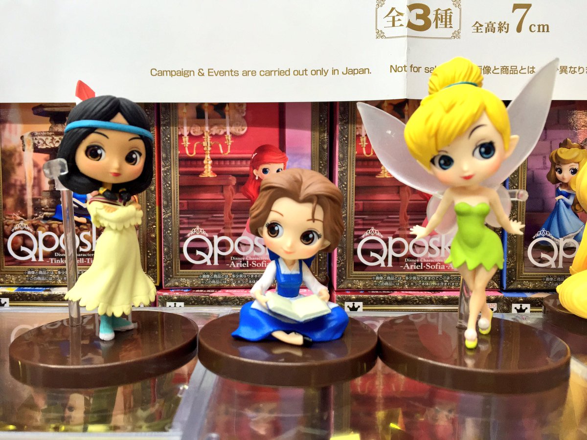 タイトーステーション 海老名ビナウォーク プライズ 新景品 ディズニーキャラクターqposket Petitより タイガー リリィ ベル ティンカーベルが登場 タイガーリリィ初登場です 並べて飾るととても可愛いですよ 海老名 ゲーセン タイトー