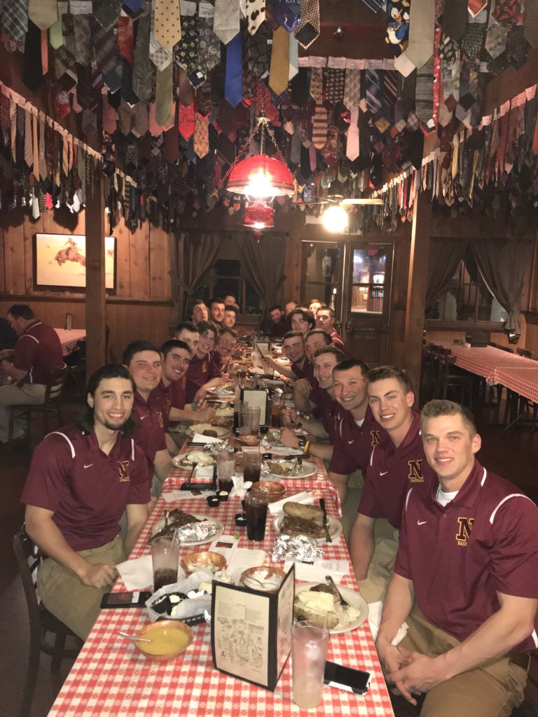 NSUWOLVES_BS's tweet image. Tonight’s Academic Recognition Dinner. STUDENT-athletes. 20 oz T-Bones and good company! 
#WiseWolves #BelieveBig