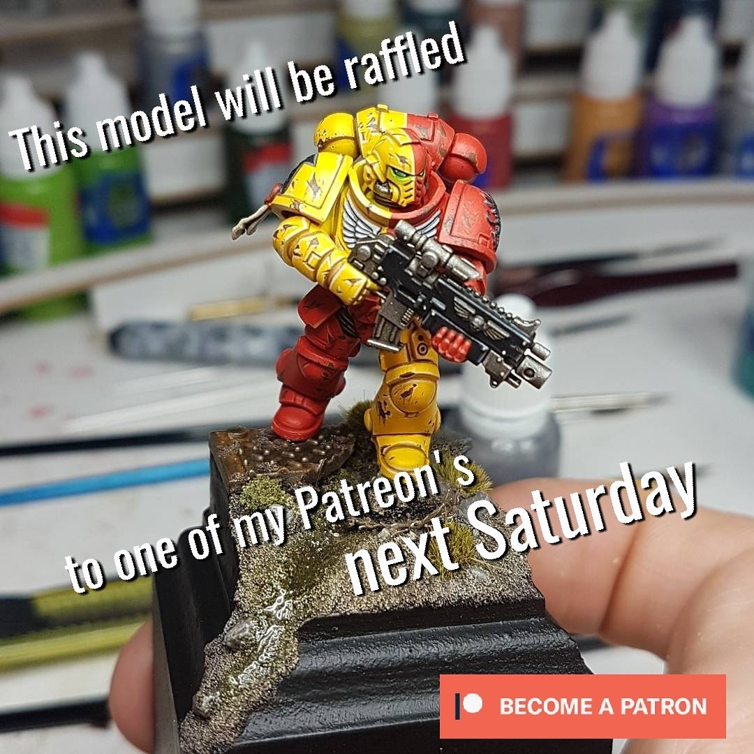 Chrispaintsmods's tweet photo. First raffle 😃
#warhammer40k #warhammer https://t.co/VdZ58lsylg