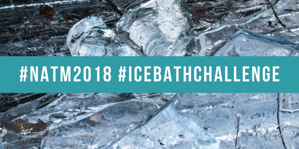 Challenge your friends and co-workers to participate in the #icebathchallenge for #NATM2018.  This is a great opportunity to explain to them exactly what an #AthleticTrainer is. If they don't want to participate they can donate to the <a href="/NATAFoundation/">NATA Foundation</a>. <a href="/natmicebath/">NATM Ice Bath Challenge</a>