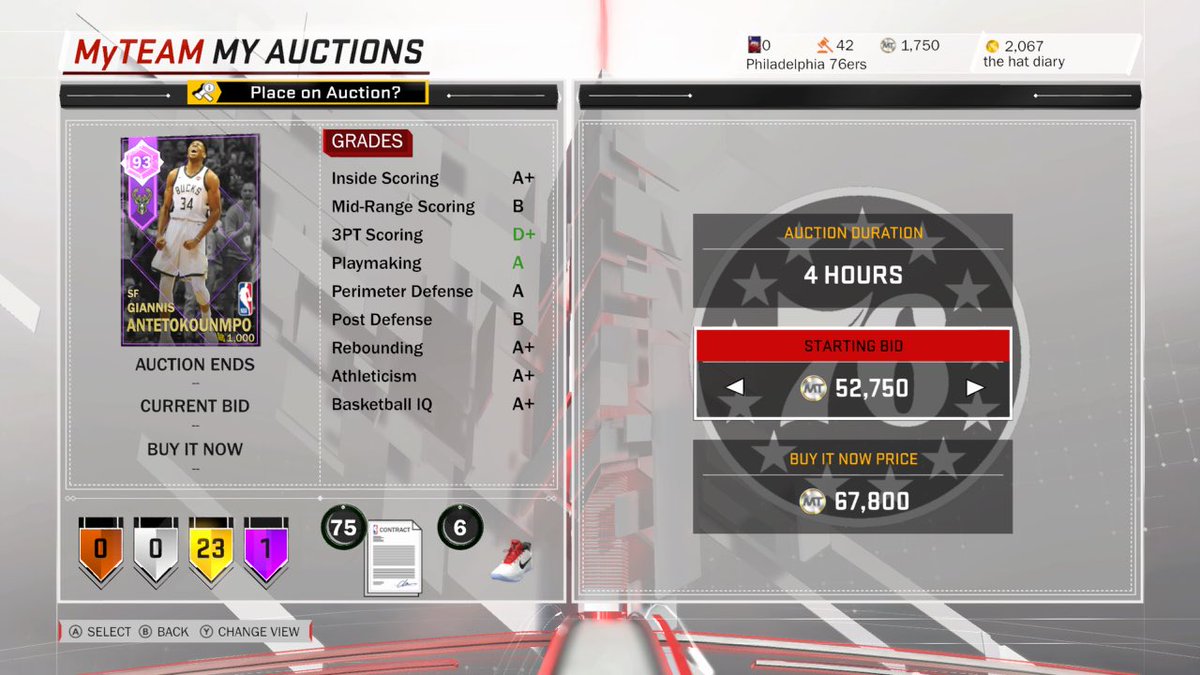 JWengerART's tweet photo. Auction ENDS (Mon) at 10:30pm EST
#nba #NBA2K18 #2K #2K18 #2KSports #microsoft #XboxOne #OneDrive #ALLSTAR #Giannis #GiannisAntetokounmpo #GreakFreak #Milwaukee #BUCKS #PHILA #Philadelphia #Sixers #76ers #MyTEAM #NBA2K18MyTEAM #2kAuctions #AuctionHouse
@The2kHouse @2kAuctions https://t.co/99oPLIRlcH
