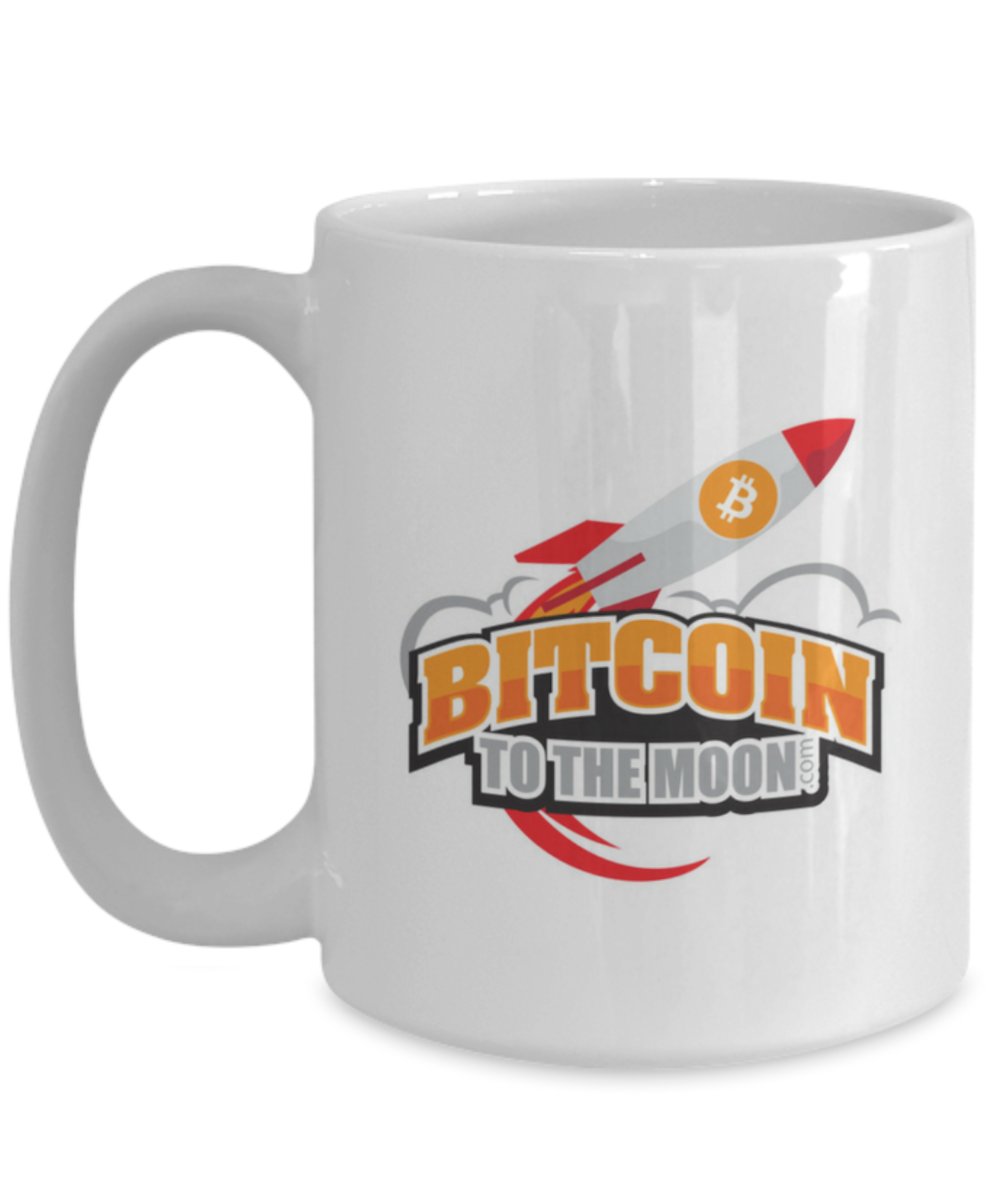 CryptoMugz's tweet photo. New 'Bitcoin To The Moon' mug available here. For all #hodlers of Bitcoin, a must for your day to day trading coffee mug. https://t.co/rnYrQMeTPY #bitcoin #cryptomugz https://t.co/bq5D3tn83A