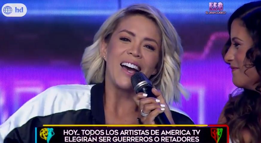estoesguerra_tv's tweet photo. #GyRconLasEstrellasDeAmérica ¡Tú reinaaaaa Shey Shey Shey regresa a su casa! 😍

MÍRALO GRATIS (Perú) EN @AmericaTVGO ► https://t.co/rkyxUJG9Cc https://t.co/Rco2j3Pjt8