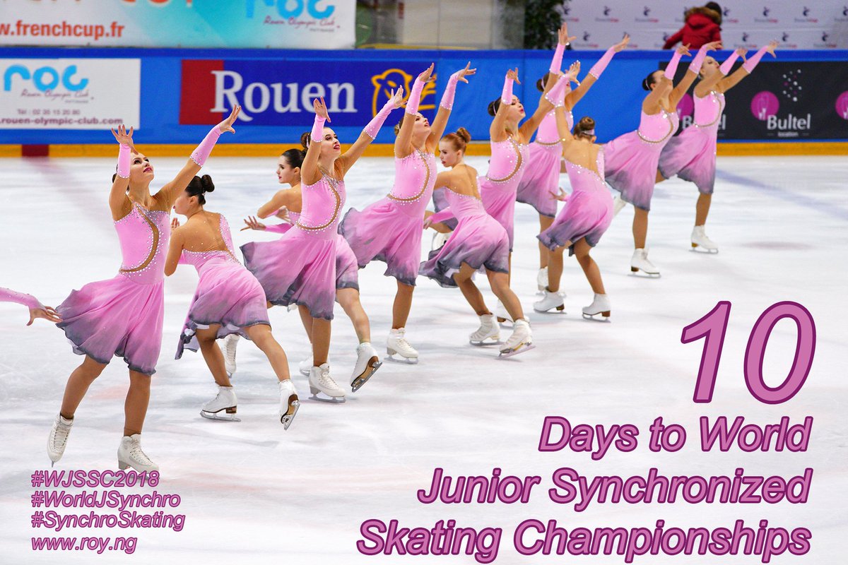 royngphotos's tweet photo. π± **TEN** days left π±! Have you started packing for #WorldJSynchro #WJSSC2018 #Zagreb? #TeamJunost from #Russia π·πΊ is definitely a team you need to watch closely!
.
#SynchroSkating #FigureSkating #IceSkating #WhyNotSynchro #WhyNotSynchro2022 #Croatia #Junost #WJSSC https://t.co/8tJhQKD5Nn