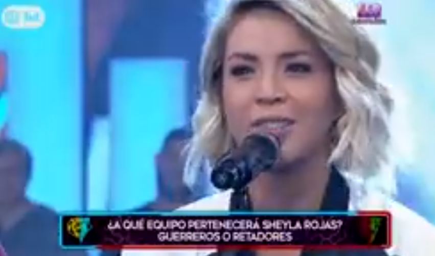 estoesguerra_tv's tweet photo. #GyRconLasEstrellasDeAmérica  ¡Bienvenida a los RETADORES! 💚❤ Shey Shey Shey elige ser parte de ellos y dejará su alma y corazón en la competencia 💪

MÍRALO GRATIS (Perú) EN @AmericaTVGO ► https://t.co/rkyxUJG9Cc https://t.co/fhfJj0dJEl
