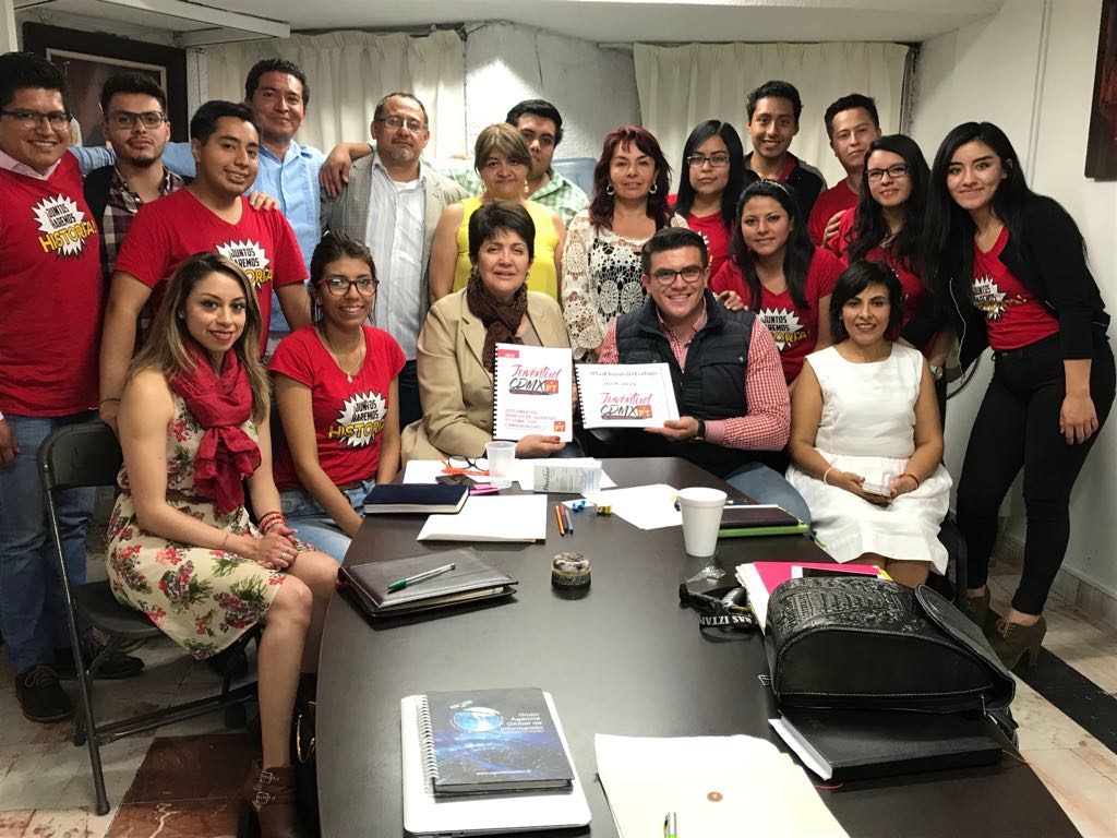 PTCDMX_oficial's tweet photo. Bienvenida Formal de las juventudes del Partido del Trabajo en la Ciudad de México https://t.co/8HLy68sNbM
