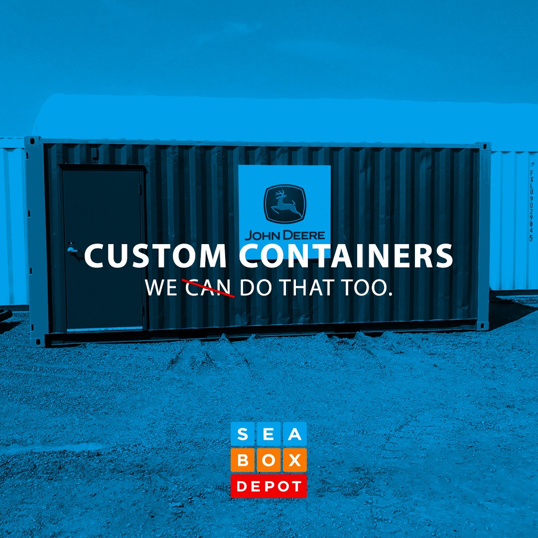 SeaboxDepot's tweet photo. SMART. STRUCTURE. SOLUTIONS.

Creating reliable structures to perfectly suit our clients' unique needs. Providing solutions for a wide range of industries and organizations. We do it all, give us a call (780) 986-8660 .

#seaboxdepot #shippingcontainers #customcontainers #alberta https://t.co/zKpgIo24CM