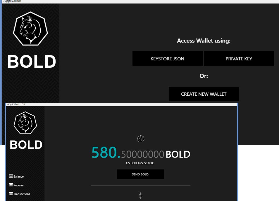 boldprivate's tweet photo. Get a preview of the $BOLD Wallet - soon, you will be able to hold - and send BOLD / ETH - from your own BOLD Wallet!
C'mon - Let's Get BOLD! https://t.co/TOASIRD8Ln